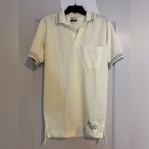 Honig’s cream men’s umpire shirt, size: S